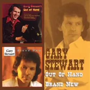 Image of Out of Hand/Brand New by Gary Stewart CD Album