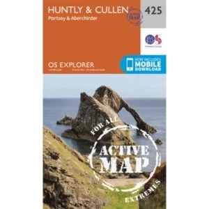Image of Huntly and Cullen by Ordnance Survey (Sheet map, folded, 2015)