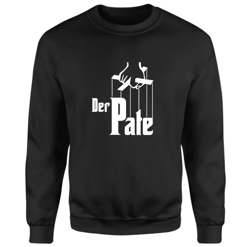 Image of The Godfather Der Pate Unisex Sweatshirt - Black - M