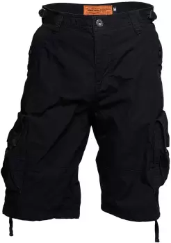 Image of West Coast Choppers Caine Ripstop Cargo Shorts, black, Size L 52, black, Size L 52