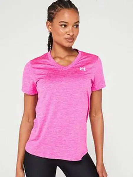 Image of Under Armour Womens Training Tech Twist - Pink/White