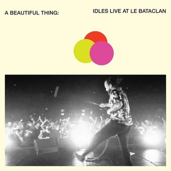 Image of Idles - A Beautiful Thing: Idles Live At Le Bataclan Limited Edition Neon Orange Vinyl