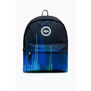 Image of Hype Pacific Drips Backpack (One Size) (Black/Blue)