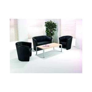 Image of Jemini Avior Black Fabric Tub Room KF03527