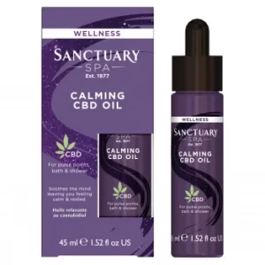 Image of Sanctuary Spa Wellness Calming CBD Oil 45ml