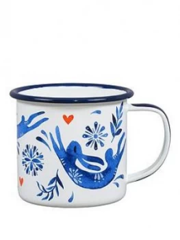Image of Folklore Hare Enamel Mug, One Colour, Women