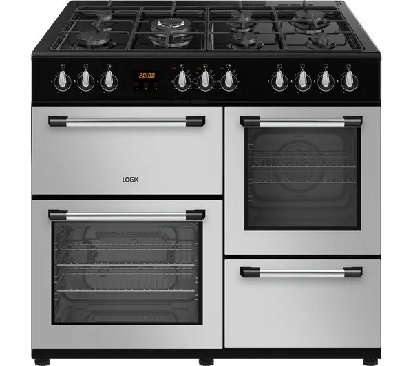 Image of Logik LRC100S21 100cm Dual Fuel Range Cooker