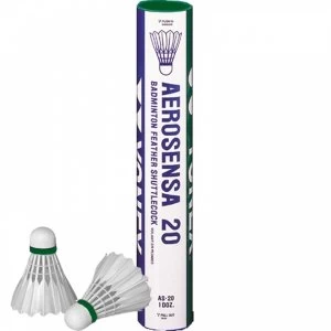 Image of Yonex Aerosensa 20 Shuttles - Tube of 12