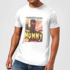 Image of Hammer Horror The Mummy Mens T-Shirt - White - XXL