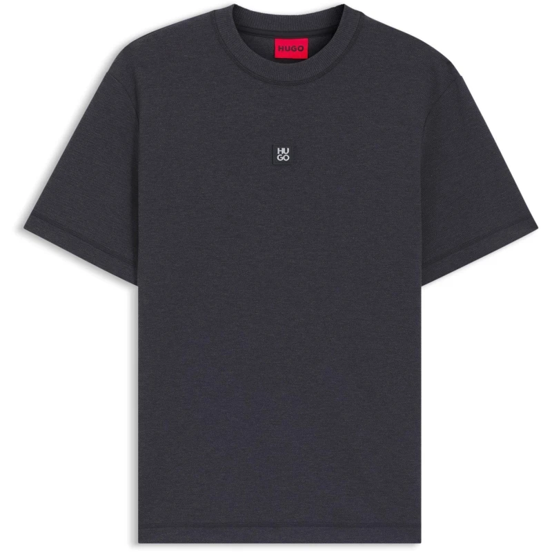 Image of Hugo Mens Dilanso Red T-Shirt Medium Grey 037 male M