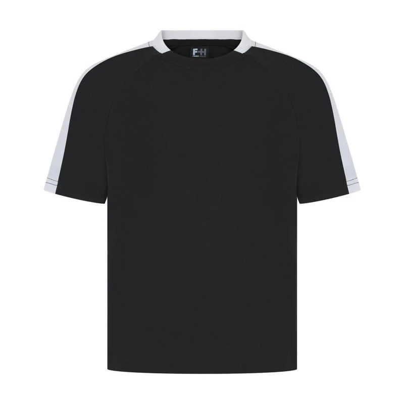Image of Finden & Hales Team T-Shirt in Black Size: 3-4 Years Black Unisex 3-4 Years