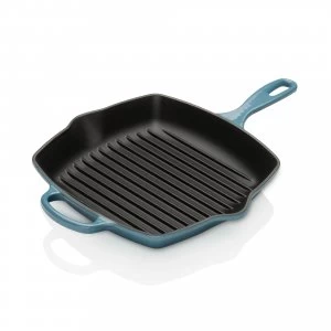 Image of Le Creuset Square Grillit 26cm Marine