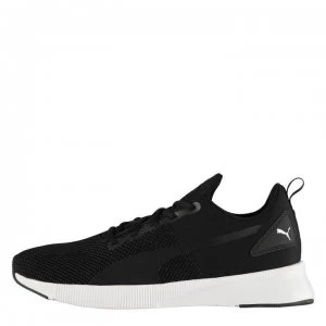 Image of Puma Flyer Runner Mens Running Shoes - Blk/Blk/Wht
