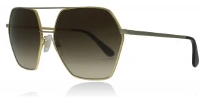 Image of Dolce & Gabbana DG2157 Sunglasses Gold 129713 59mm
