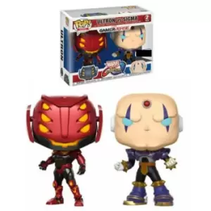 Image of Capcom vs Marvel Ultron vs Sigma EXC 2-Pack Pop! Vinyl Figures