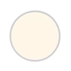 Image of Oja Dimmable Integrated LED Semi Flush Light White 3000/4000K IP54