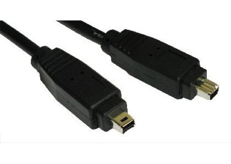 Image of Cables Direct Cables Direct CDL-150EE2M FireWire cable 2m 4-p Black CDL-150EE2M