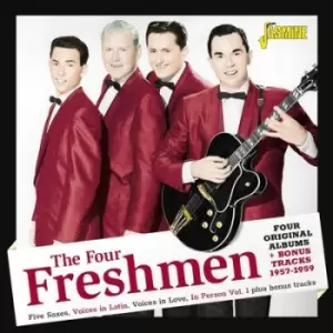 Image of Four Original Albums + Bonus Tracks 1957 - 1959 by The Four Freshmen CD Album