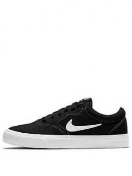 Image of Nike Sb Charge Canvas Trainer - Black/White
