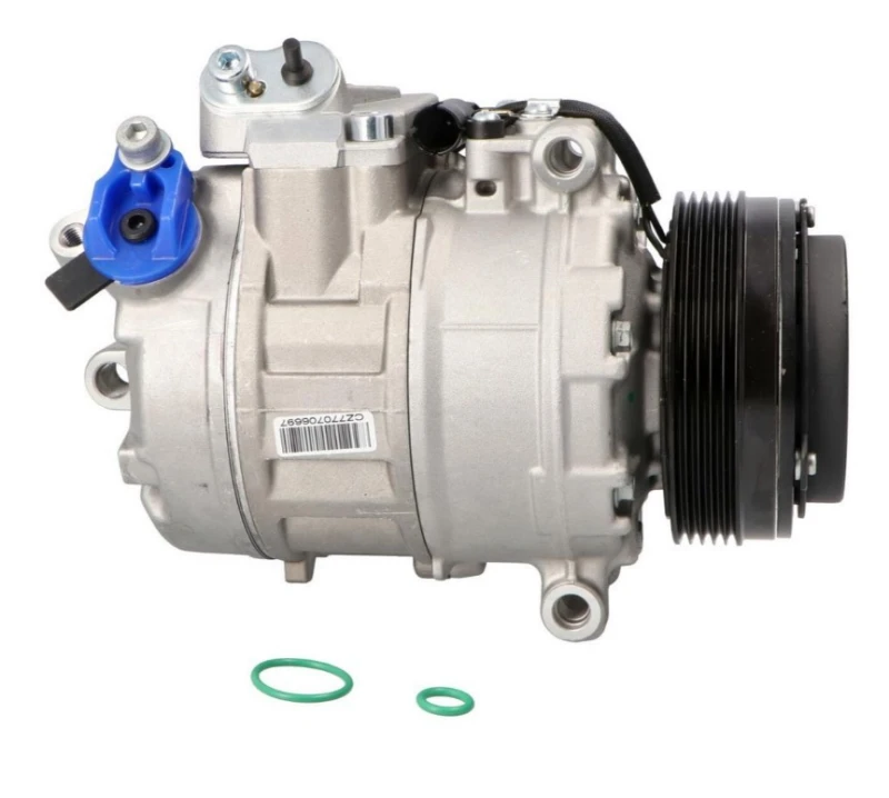 Image of NISSENS 89034 AC Compressor ** FIRST FIT ** PAG 46, Refrigerant: R134a, without diode Compressor,air conditioning (447)