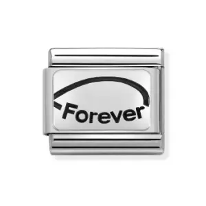 Image of Nomination Classic Silver Forever Infinity Charm