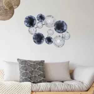 Image of Charm Multicolor Decorative Metal Wall Accessory