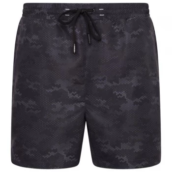 Image of Dare2B Retread Gym to Swim Short - Ebony & Blk