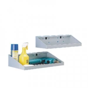 Image of Slingsby Perfo System Grey Tool 450X170mm Shelf