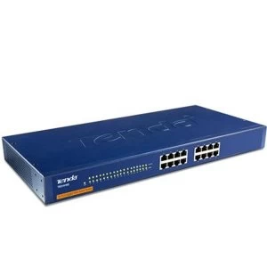 Image of Tenda TEG1016G 16 Port 10/100/1000M 19" Rackmountable Gigabit Switch
