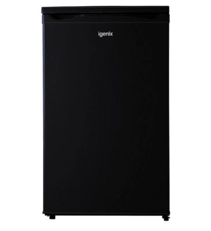 Image of Igenix Freestanding Under Counter Larder Fridge, 136 Litre Black