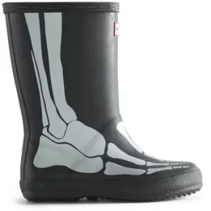 Image of Hunter Boys Little Kids Original First Wellington Boots UK Size 10 (EU 28)