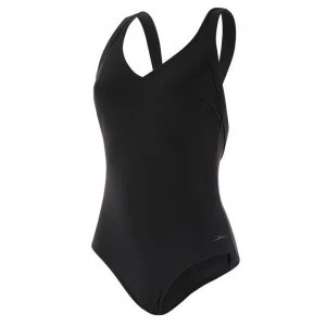 Image of Speedo Opalweb Swimsuit - BLACK