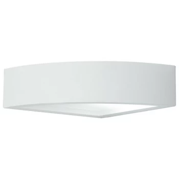 Image of Fan Europe Lighting - Fan Europe MYKONOS Plaster Wall Light White 20.5x20.5x7cm
