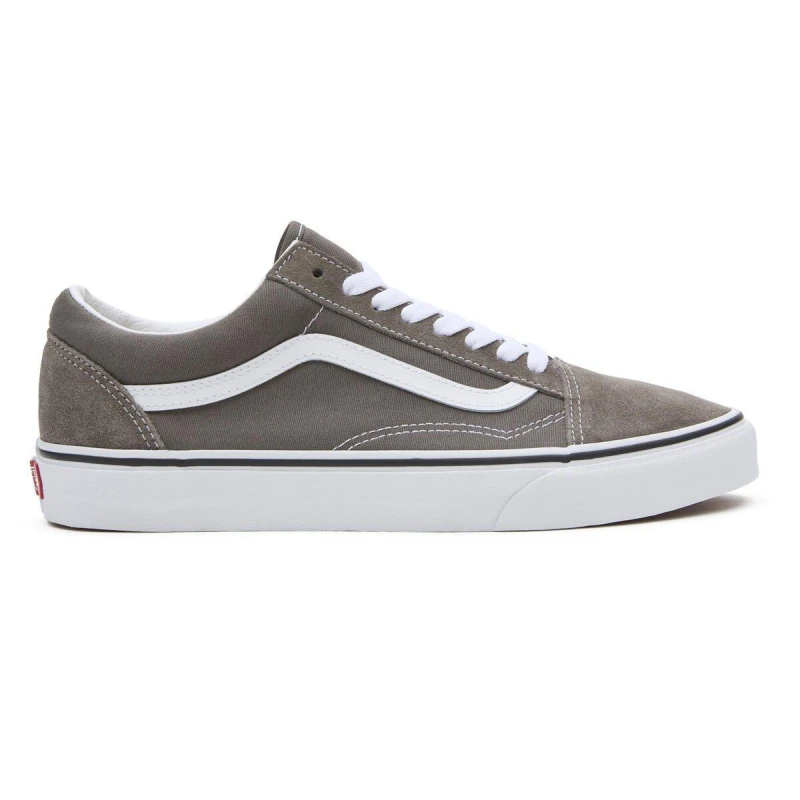 Image of Vans Old Skool Trainers Color Theory Bungee Cord Grey/White, 9