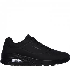 Image of Skechers Street Mens Trainers - Triple Black