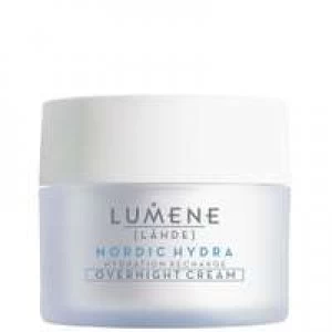 Image of Lumene Nordic Hydra [LAHDE] Hydration Recharge Overnight Cream 50ml
