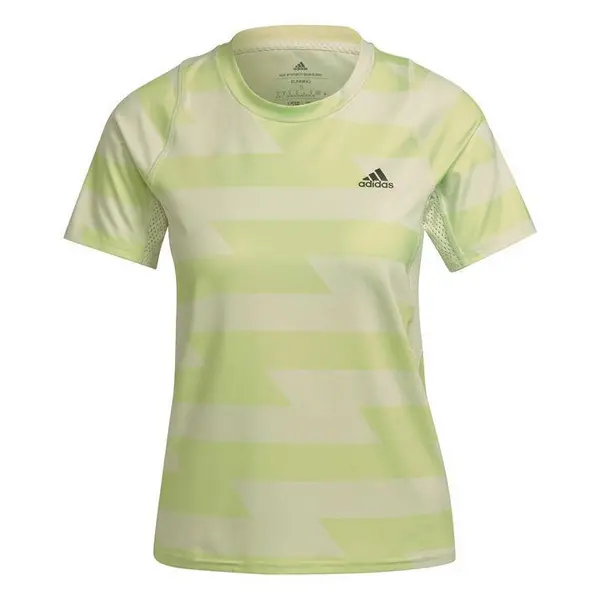 Image of adidas Allover Print T-Shirt Womens - Green 2XS