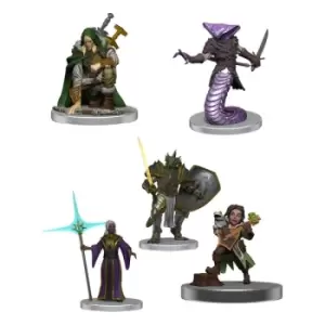 Image of Magic The Gathering pre-painted Miniatures Adventures in the Forgotten Realms Adventuring Party