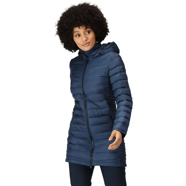 Image of Regatta Womens Andel III Padded Insulated Coat 12 - Bust 36' (92cm) Admiral Blue RWN230-0FP-12