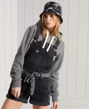 Image of Superdry Utility Dungaree shorts