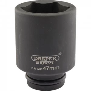 Image of Draper Expert 3/4" Drive Deep Hexagon Impact Socket Metric 3/4" 47mm