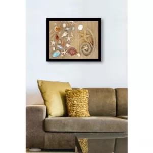 Image of SC0936 Multicolor Decorative Framed MDF Painting