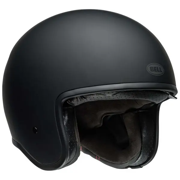 Image of Bell Tx 501 Matte Black Open Face Helmet Size XS