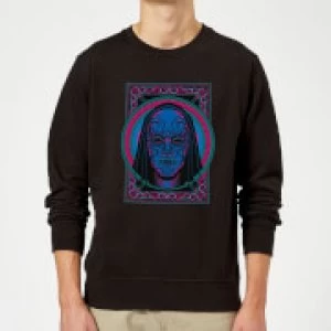 Image of Harry Potter Death Mask Sweatshirt - Black