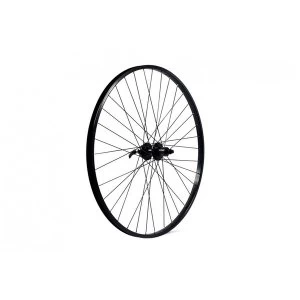 Image of Wilkinson 700c Hybrid Black Q/R Disc Rear Wheel