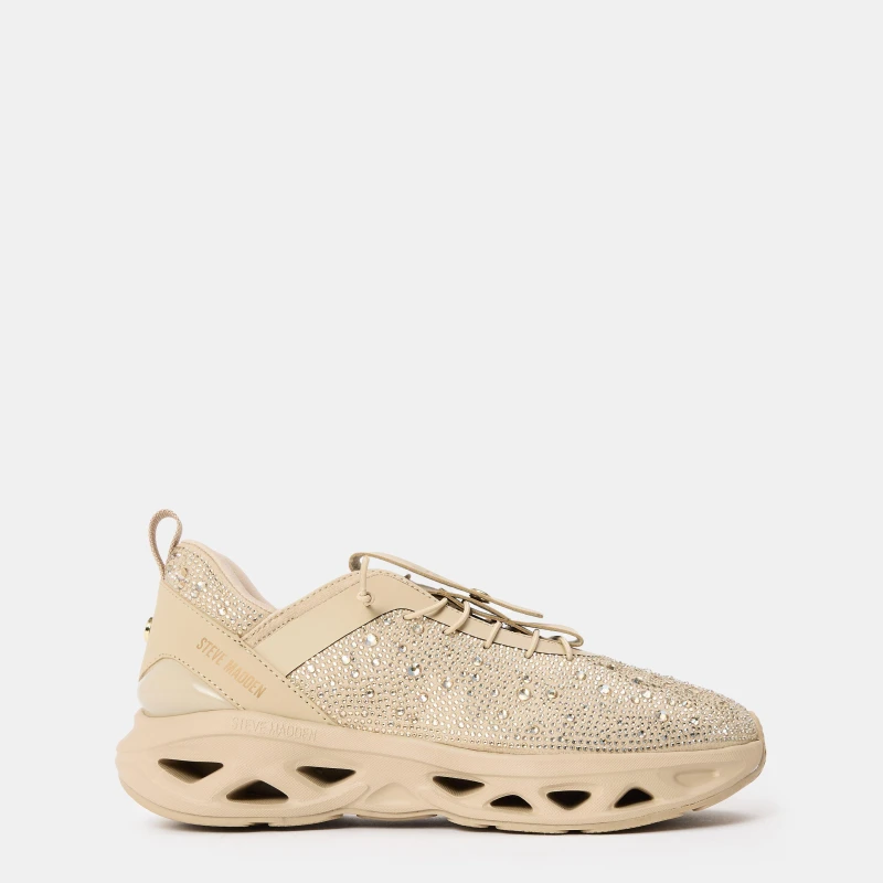 Image of Steve Madden Womens Surge Low-Top Trainers Rose Gold female 3 (36)