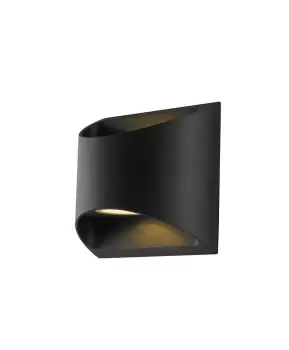 Image of VEYRON Outdoor LED Up Down Light Black, IP54 522lm 4000K 12.3x13x6.9cm