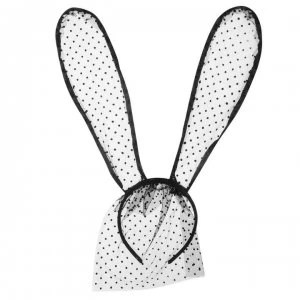 Image of SportFX Lace Veil Ears - Black