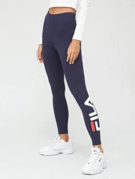 Image of Fila Avril Essential Leggings - Navy