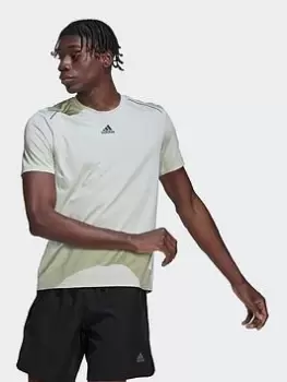 Image of adidas Hiit Training T-Shirt, Grey, Size 2XL, Men